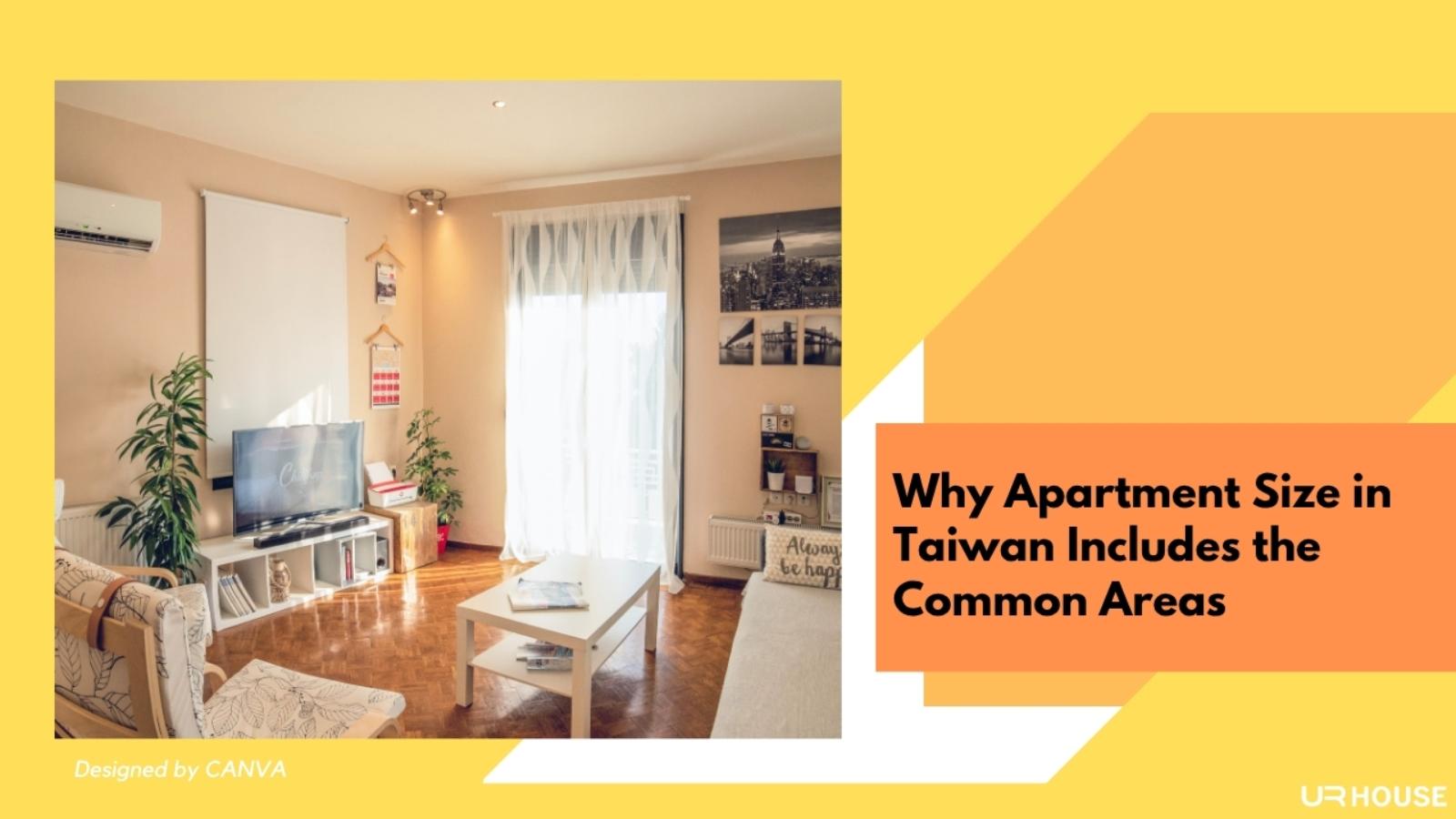 Why Apartment Size in Taiwan Includes the Common Areas